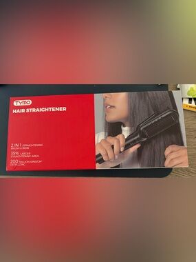 TYMO FlipPro Hair Straightener Brush Styling Tool
